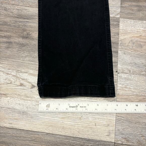 Eddie Bauer Stretch Canvas Black Mens 38x30 Classic Fit Utility Work Pants - Picture 14 of 15